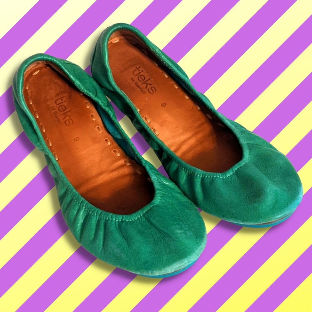 *LOWEST* Clover Green Tieks